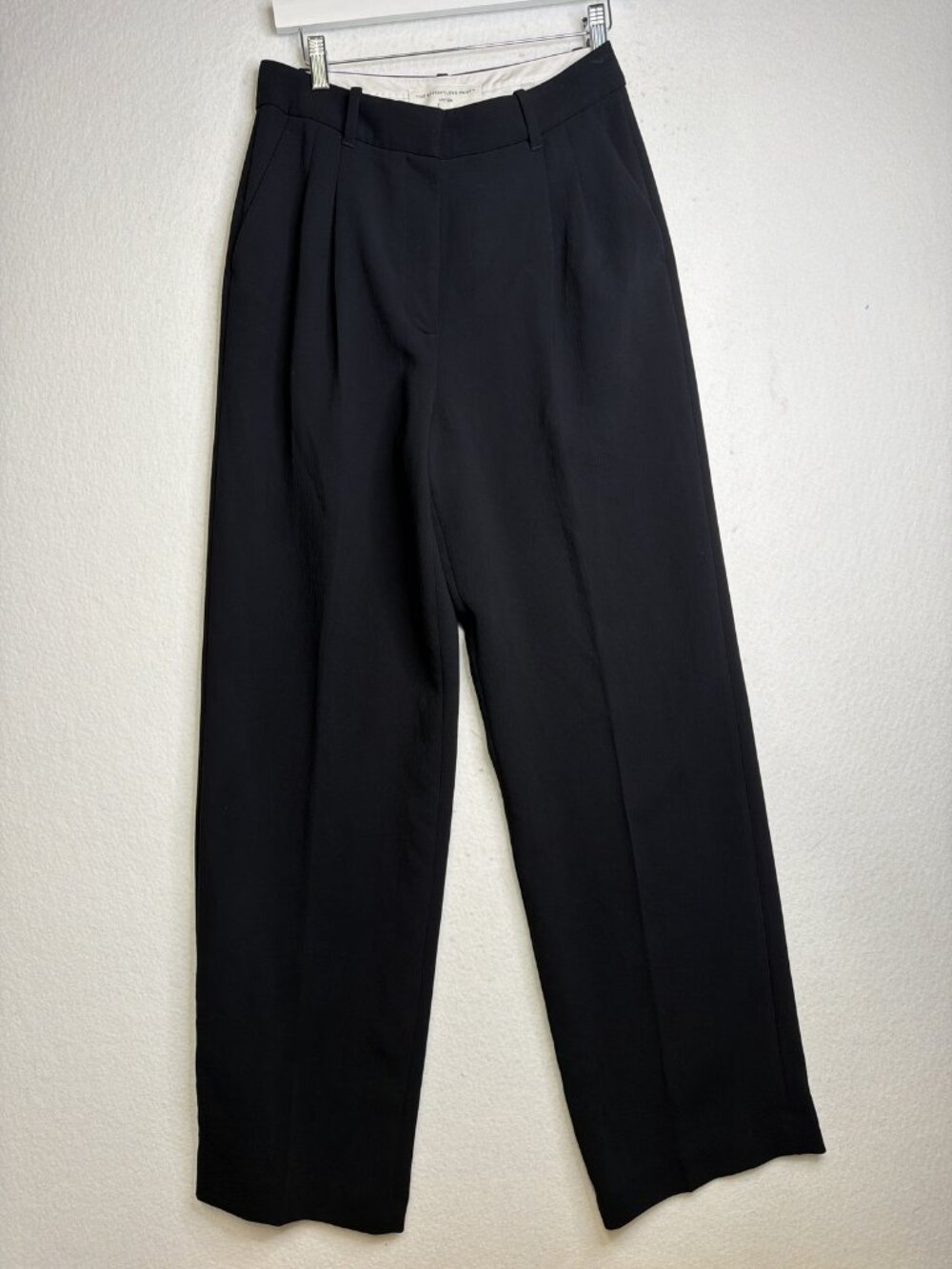 Aritzia The Effortless Pant Black Wide Leg Trousers - Picture 2 of 5